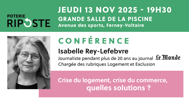 Conférence de la journaliste Isabelle&nbsp;Rey-Lefebvre